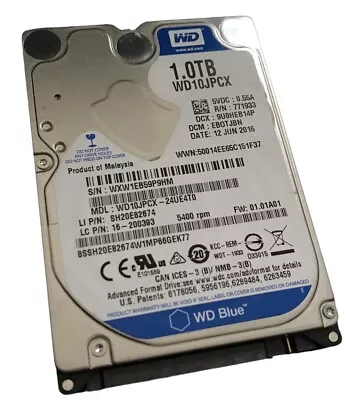 500GB 1TB 2TB 2.5  Seagate/WD/HGST SATA HDD Hard Drive PC LAPTOP DESKTOP XBOX • £16.99