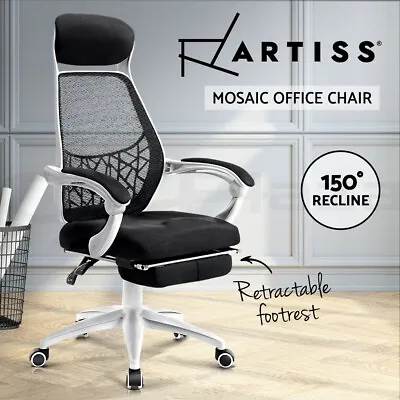 $129.95 • Buy Artiss Office Chair Gaming Computer Chairs Study Work Home Mesh Recliner