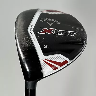 Callaway X Hot Fairway 3 Wood Graphite Regular Flex Left-Handed (LH) • $49.99