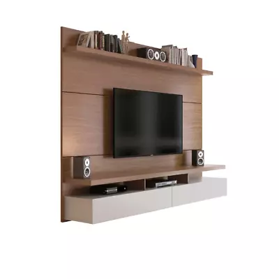 Modern Home Entertainment Center 70  Tv Unit Mounting Media Display Luxury Stand • $811