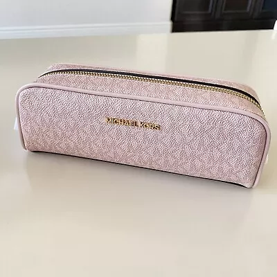 Michael Kors Giftables Medium Pencil Case Makeup Case NWT • $65