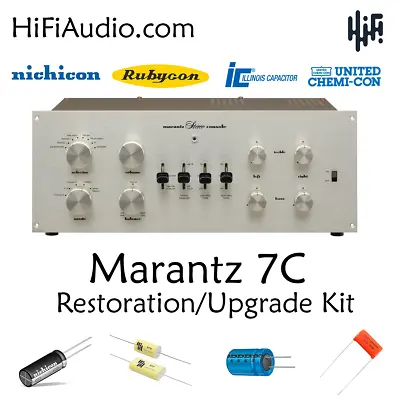 Marantz Model 7C Preamp Capacitor Restoration Recap Repair Service Rebuild Kit • $165