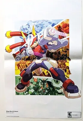 Mega Man ZX Advent & Apollo Justice: Ace Attorney 16x10  - Double Sided Poster • $12.95