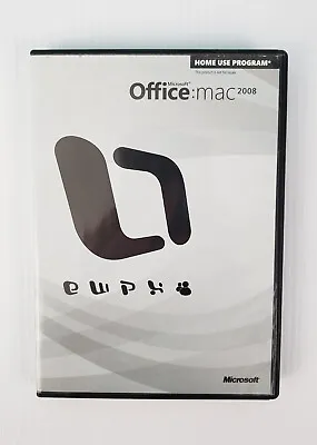 Microsoft Office 2008 For Mac - Home Use Edition W Product Key • $10.56
