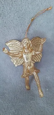Gold Fairy Christmas Tree Decoration…4ins • £2