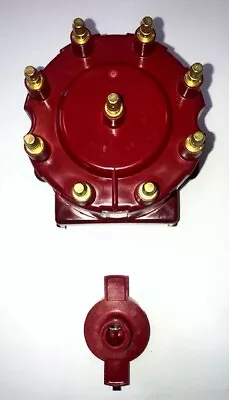 Mercruiser Distributor Cap + Rotor RED 808483Q1 V8 Delco 1997 & Older  • $27.99