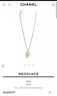 $750 • Buy Chanel Necklace 