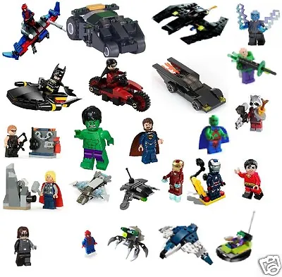 LEGO SUPER HEROES NEW + ORIGINAL PACKAGING POLYBAGS *CHOICE* Batman Marvel Avengers And Others • $162.30