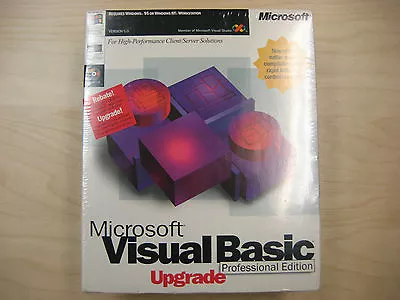 Microsoft Visual Basic Professional Edition 5.0 (Retail) (1 User/s) - Upgrade... • $91