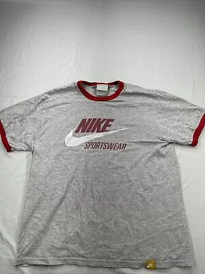 Nike Sportswear Vintage T Shirt Ringer Medium • $14