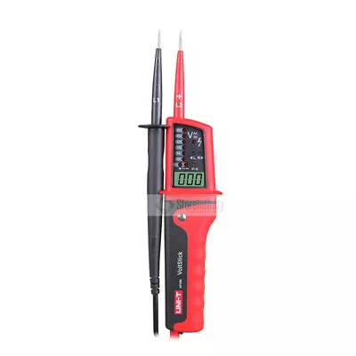 UNI-T UT15C Waterproof Voltage Tester LCD AC/DC Voltage Display Phase Rotation • £30.99