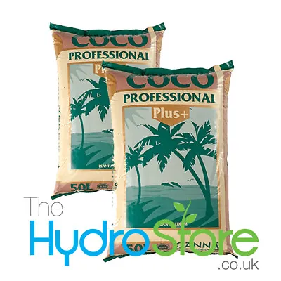 Canna Coco Professional Plus 50 Litre Bag X 2 Coco Medium Hydroponics TWO BAGS • £42.99