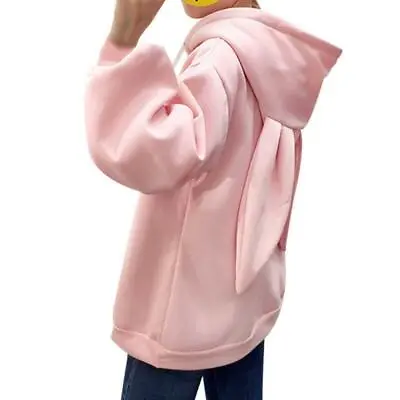 Kawaii Sweater Hoodie Harajuku Korea Japan Rabbit Bunny Sweatshirt Ears Decor Sz • $56.93