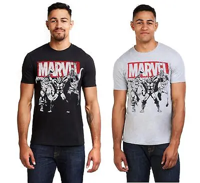 Marvel Mens T-shirt Trio Heroes Top Tee S-2XL Official • £13.99