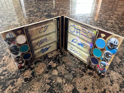 $139 • Buy 2013 Topps Triple Threads Auto Relic Double Combo /18 Hopkins Johnson Foster 