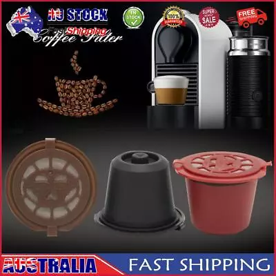 4pcs Refillable Coffee Capsule Cup For Dolce Gusto Nescafe Reusable Filter Pod A • $9.79