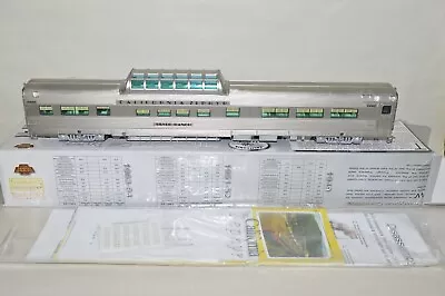 HO Scale BLI California Zephyr 85' Streamlined Passenger Car Train SILVER RANCH • $120