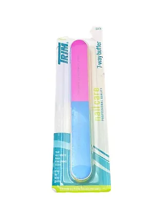 TRIM 7-Way Color Coded Nail Finishing Buffer 1 Ct • $6.39