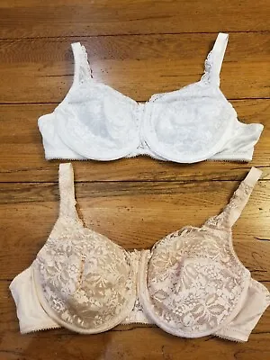 Trulife Naturalwear 164 Underwire Mastectomy Bra Nude 38B Or White 38B Or 38C • $21.99