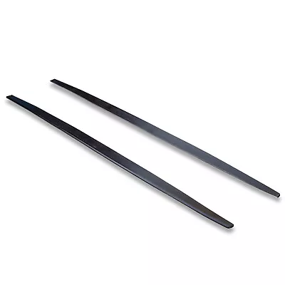 FYRALIP Unpainted Side Skirts Extension Rocker Panel For Honda Accord 8th Saloon • £152.64