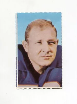 Buffalo Bills Mike Stratton 1969 Glendale Football Stamp • $10