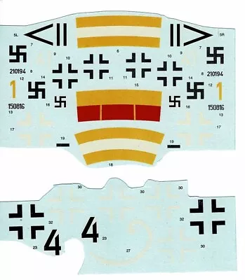 Model Alliance MA-729028 1/72 Defending The Reich Skies Pt.1 Decals • $12.01