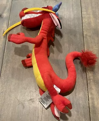 Disney Mulan 15  MUSHU Plush Red Dragon - AC5 • $11