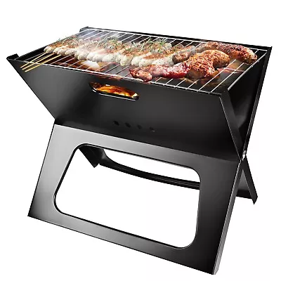 $35.48 • Buy Foldable Compact Barbecue BBQ Grill Charcoal Stove Shish Kabob Camping Cooker