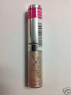 Maybelline Wet Shine Diamonds Liquid Lipcolor Lip Gloss ( MOONLIT PUCKER ) NEW. • $12.71