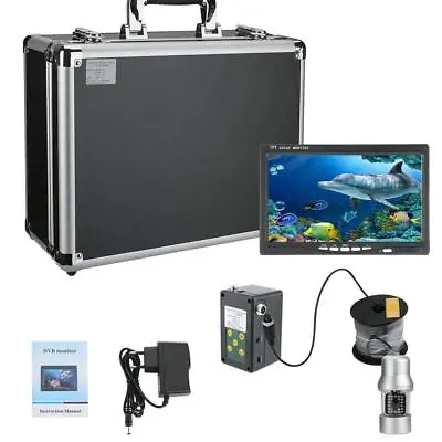 7 Inch 15m Fish Finder 22 LEDs 360 Degree Rotating Camera Underwater Fishing • $309.99