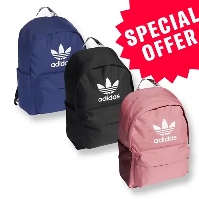 Adidas Unisex Originals Adicolor Backpack Mens Womens Backpack 25L Bags • $77