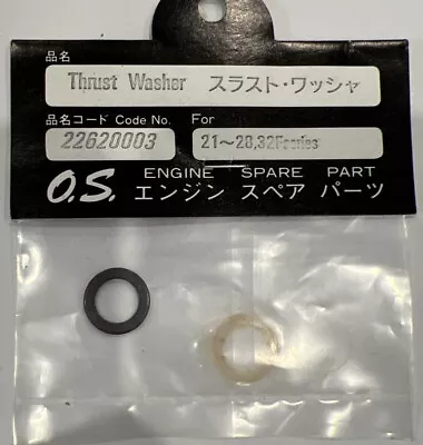 OS Engine 21-28 32F Thrust Washer. 22620003 • $7.18