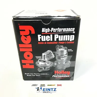 Holley 12-834 80 GPH Mechanical Fuel Pump - Street Performance Carbureted Applic • $124.99