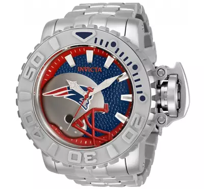 Invicta New England Patriots Automatic Men's 58mm Limited Edition Watch 33024 • $241.02