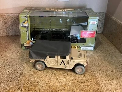 1/18 Gijoe Hummer Humvee M1025 Command Vehicle  ULTIMATE SOLDIER Rare Soft Cover • $207.89