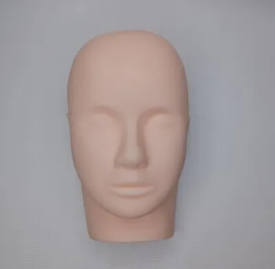 Cosmetology Practice Face Mannequin Head Beauty Facial Eyelash Extension Make Up • $19.99