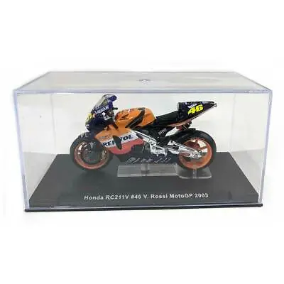 IXO Models Mini Motorcycles: 2003 Honda RC211V #46 V. Rossi 1/24 Scale • $21.95