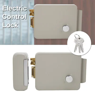 9-12V Electric Control Door Lock Electronic Magnetic Lock Access Control System • £43.81