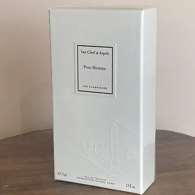 Van Cleef & Arpels Pour Homme Les Classiques EDT 2.5fl Oz/75ml #01M26M126 SEALED • $310