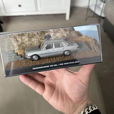 MERCEDES-BENZ 450 SEL - 007 James Bond Car Collection - For Your Eyes Only Model • £12.95