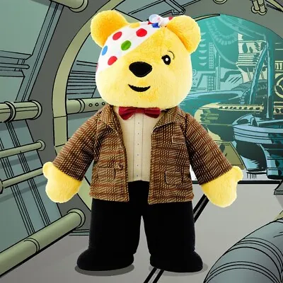 NEW BBC Children In Need Limited Edition 11th Doctor Who Pudsey Bear Plush • £20