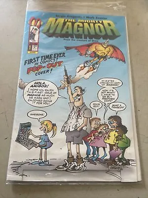 THE MIGHTY MAGNOR #1 Pop-Out Cover Sergio Aragones SEALED • $8