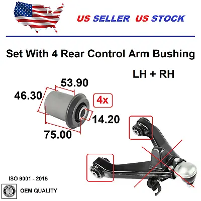 Rear Control Arm Bushing For Mitsubishi Montero 2001-2006 Set Upper LH+RH • $59.90