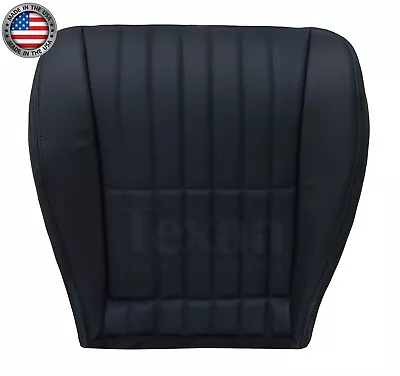 01 02 Chevy Camaro SS Z28 Passenger Bottom Perforated Leather Seat Cover Black • $158.99