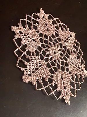 Vintage Hand Crochet Lace  Coaster Doilies Handmade  100% Cotton • £4