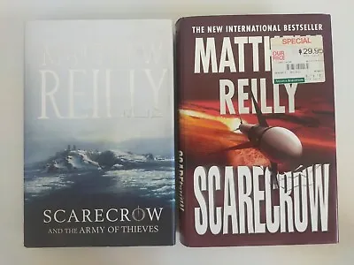 2 X Matthew Reilly Books: Scarecrow + Scarecrow And The Army Of Thieves HC • $24
