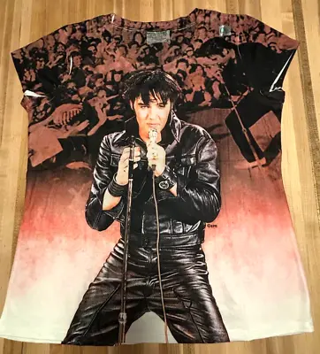 Elvis Presley ~ 68-comeback T-shirt ~ Double Sided  ~ Size Large ~ Brand New! • $75