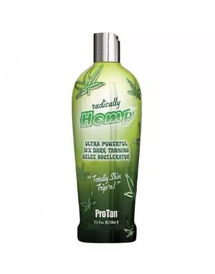 £16.50 • Buy Pro Tan Radically Hemp 10x Dark Tanning Gelee Accelerator Lotion - 250ml