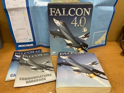 Falcon 4.0 Microprose PC CD ROM BIG Box (no Discs) • £45