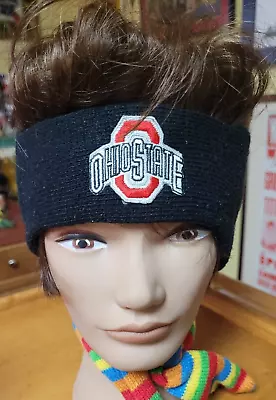 VTG Ohio State Buckeyes Knit Cold Weather Headband Ear Warmer OSU • $12.99